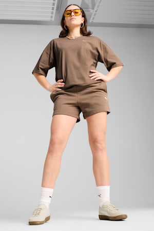 WARDROBE Essentials 4" Shorts Women, Totally Taupe, extralarge-GBR